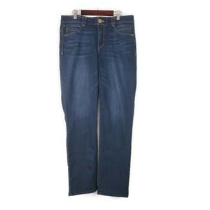 Democracy "Ab" Solution Dark Wash Straight Leg Jeans sz 8
